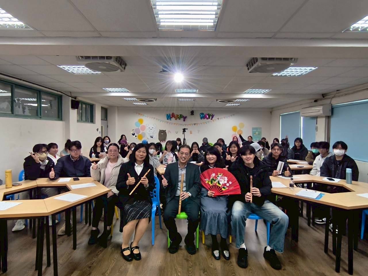 山形大學尤銘煌教授以音樂與民俗技藝分享文化價值圖片