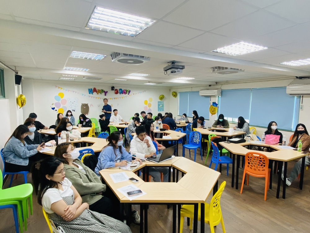 5月14國貿系舉辦「113學年度企業實習說明會」廠商及師生參加踴躍圖片