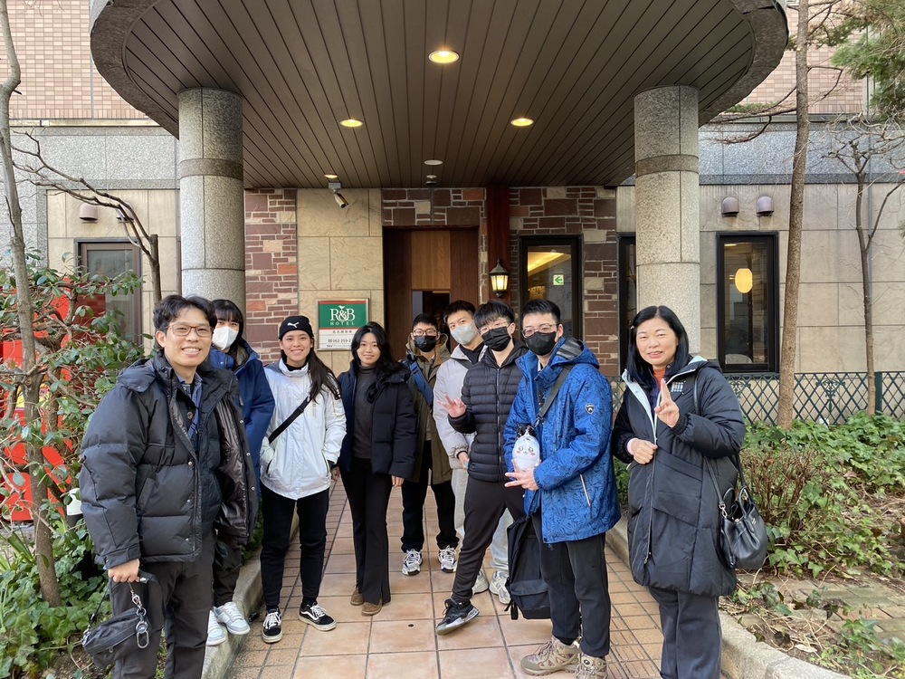 國貿易林冠汝老師師生參加日本名城大學滑雪研習營圖片