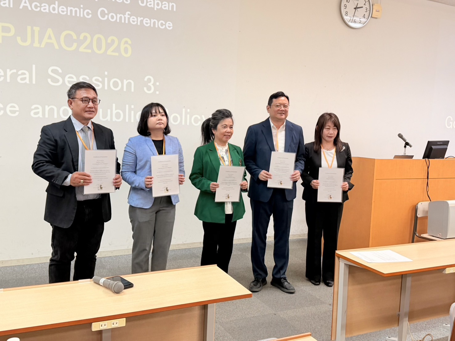 林冠汝主任赴日參加「第17屆台菲日國際學術研討會」圖片