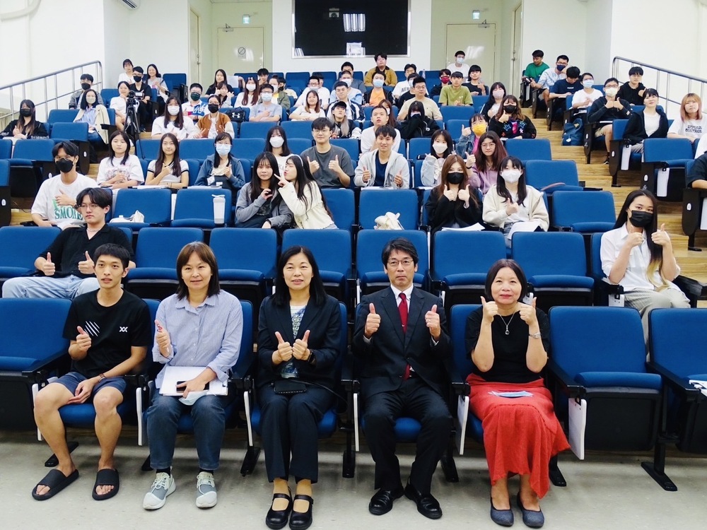 歡迎日本麗澤大學山川和彥教授來校演講圖片