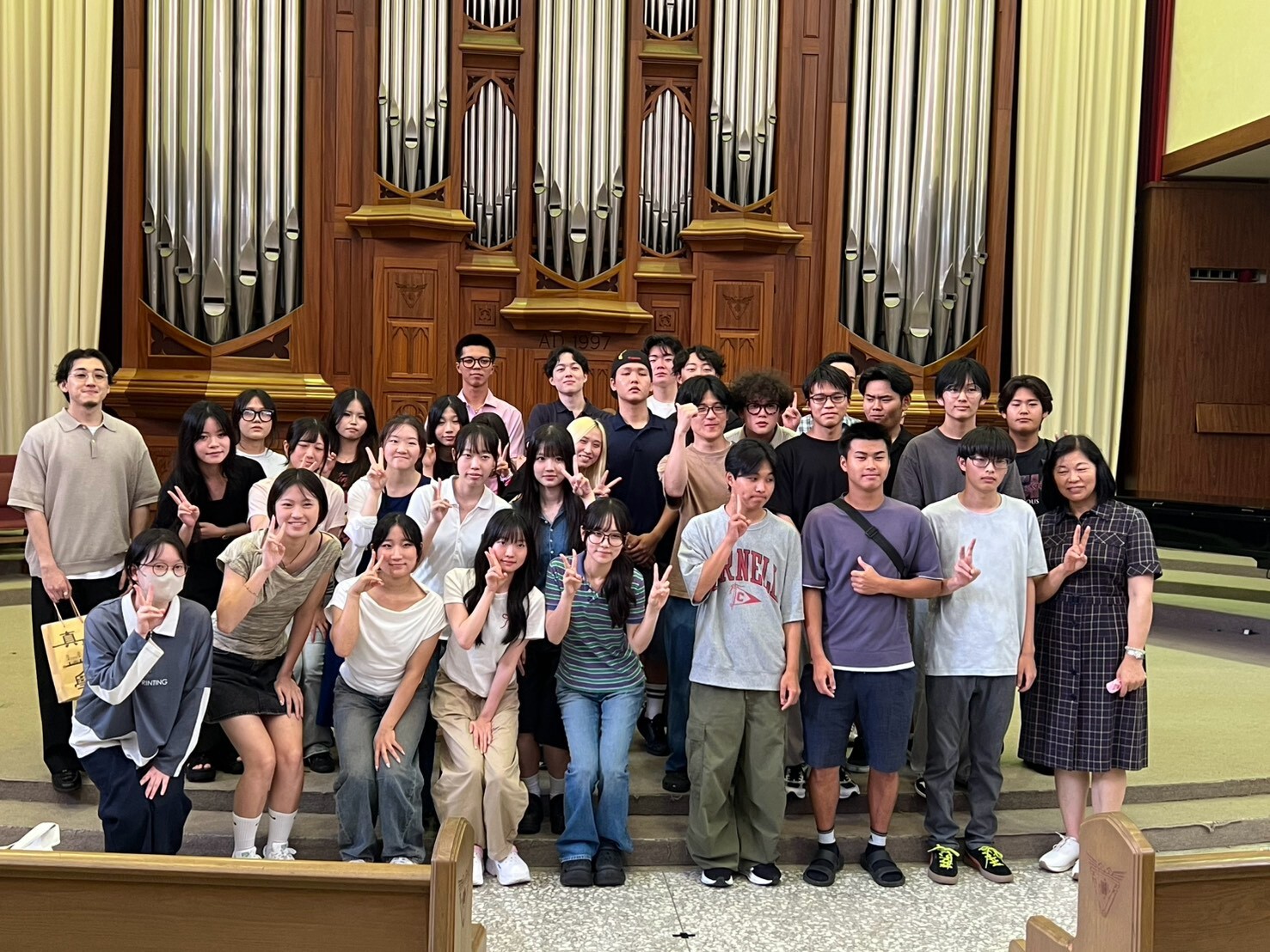 日本高中生至本系交流圖片