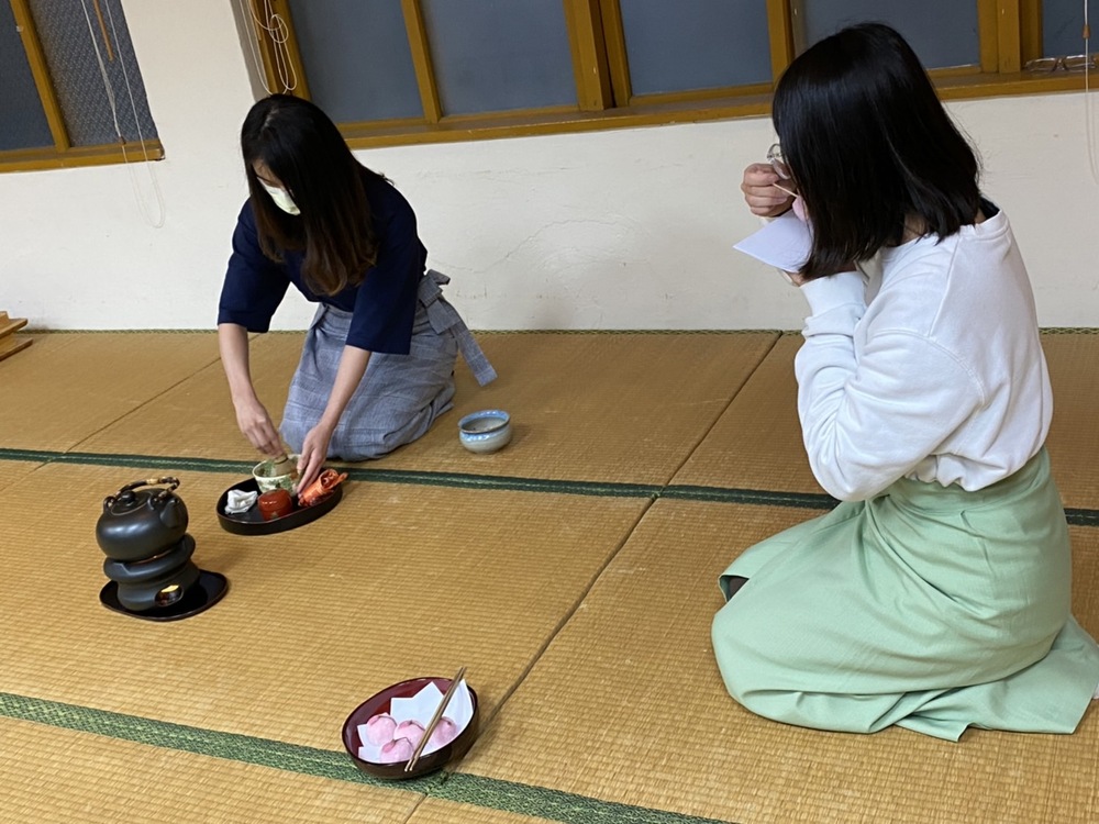 2022年3月23日國企系舉辦「裏千家茶道研習」圖片