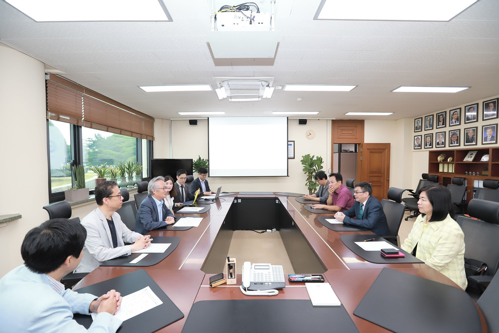 訪問韓國漢陽大學安山校區圖片