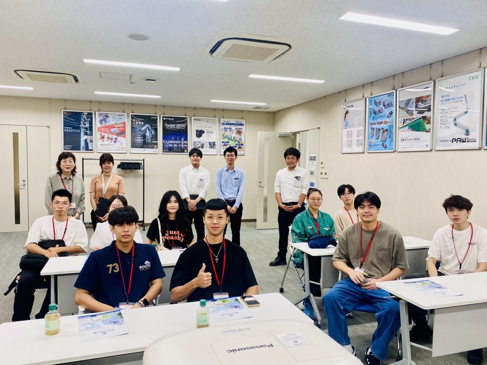 國貿系師生參訪名古屋市的「ダイド(Daido)機器人公司」圖片