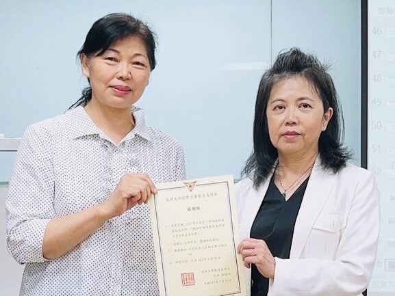 陳雅齡主任擔任研究心得交流講座主講人圖片
